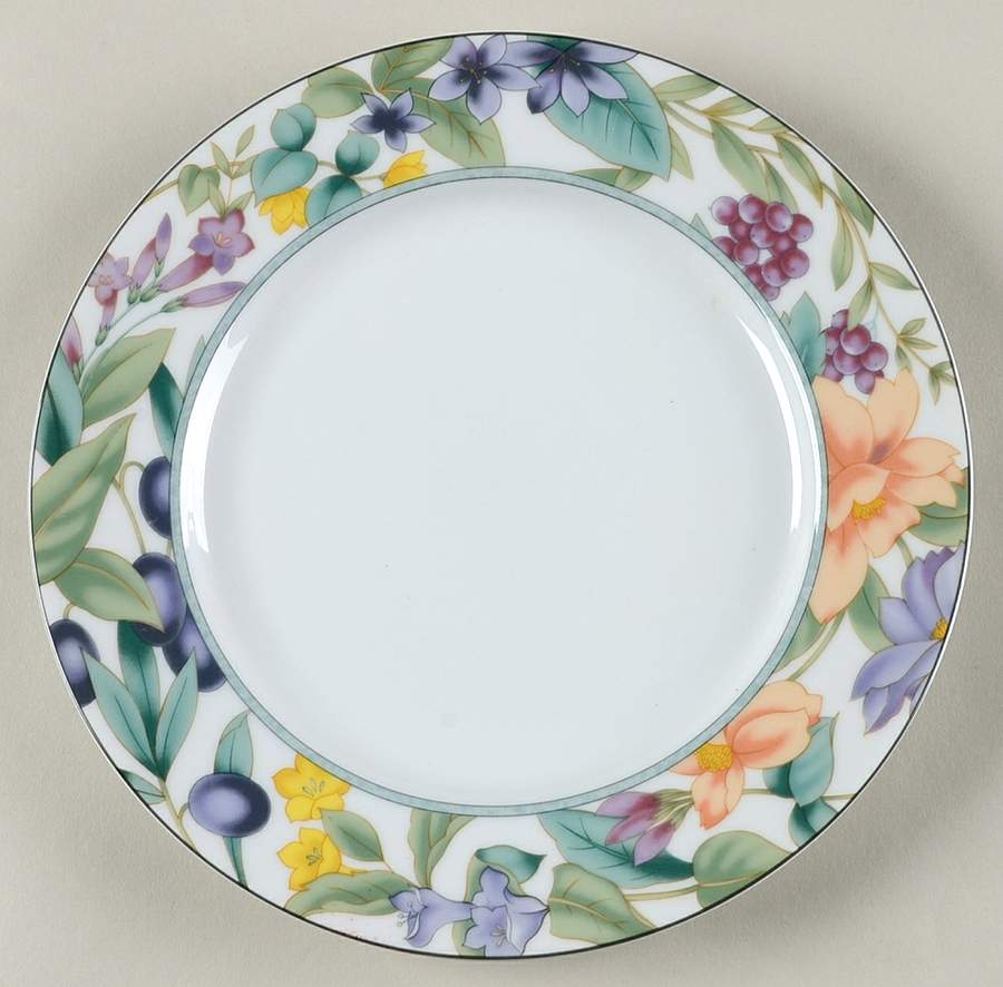Magic Garden Salad Plate by Mikasa-1