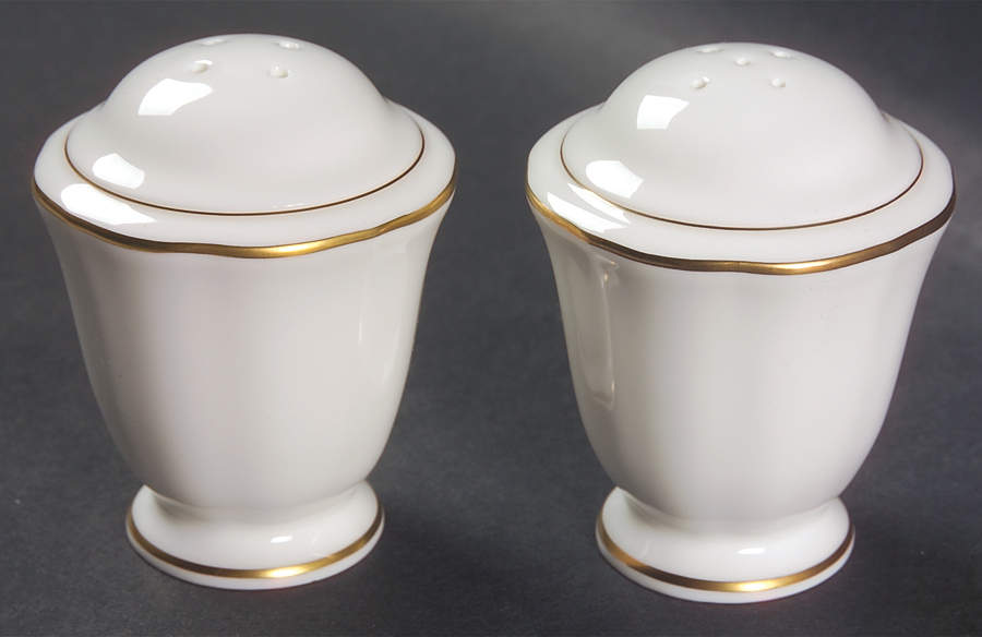 Majestic Gold Salt & Pepper Set by Mikasa-1