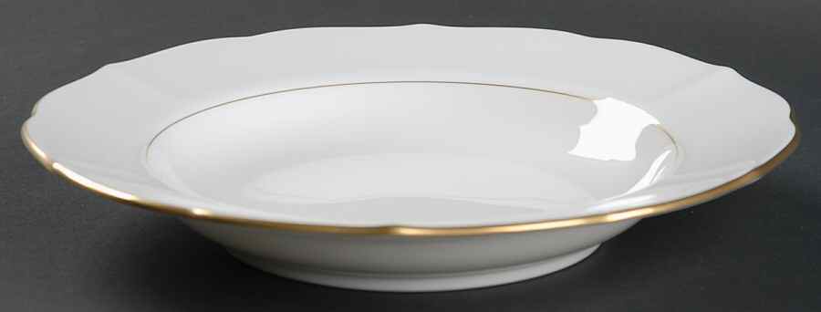 Majestic Gold Large Rim Soup Bowl by Mikasa-1
