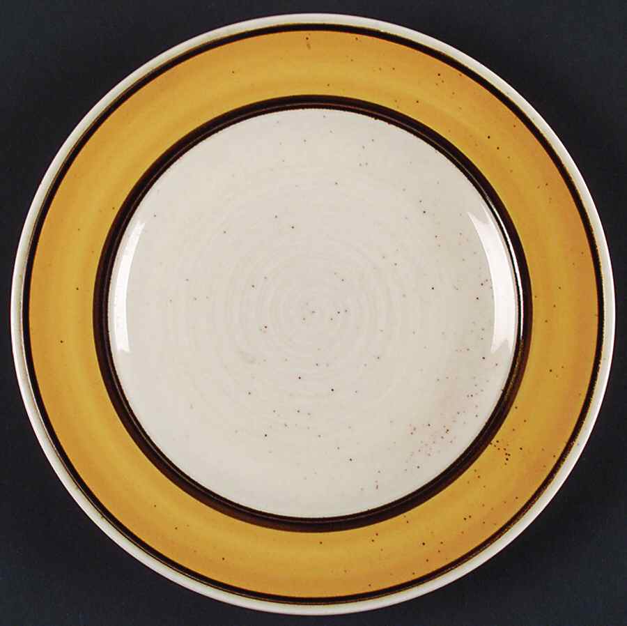 Mandarin Gold Salad Plate by Mikasa-1