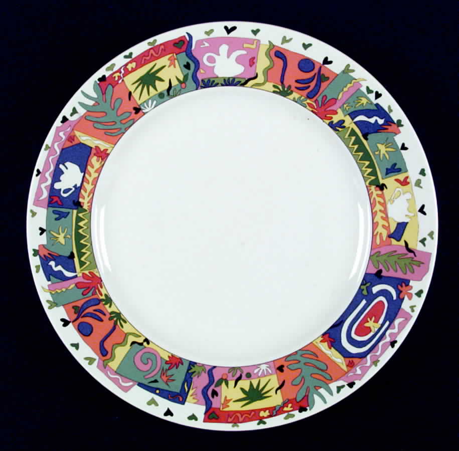 Mardi Gras Dinner Plate by Mikasa-1