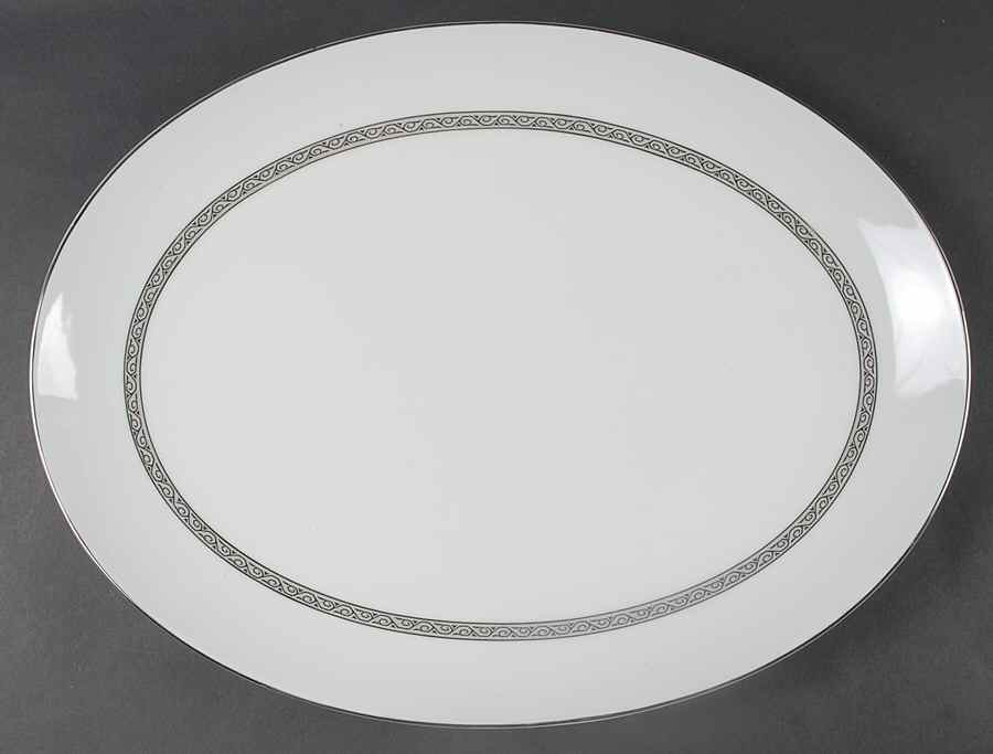 Manor House 16" Oval Serving Platter by Mikasa-1