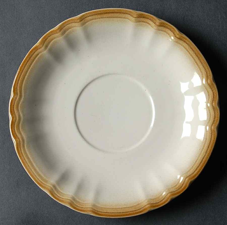 Manor House Saucer by Mikasa-1