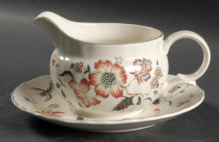 Maitland Gravy Boat & Underplate by Mikasa-1