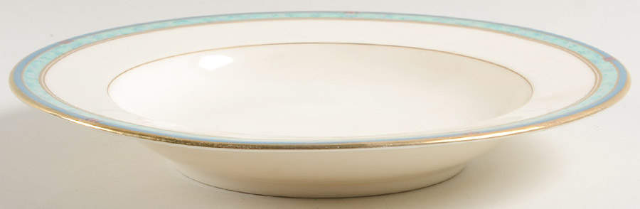 Majestic Jade Rim Soup Bowl by Mikasa-1