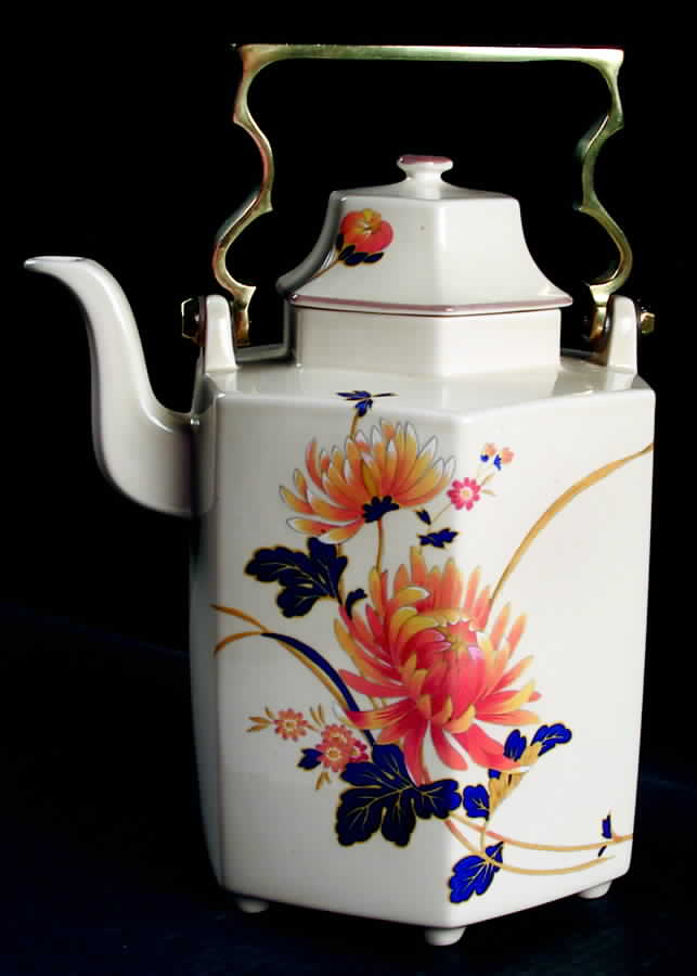 Majestic Brass Handle Coffee Pot & Lid by Mikasa-1