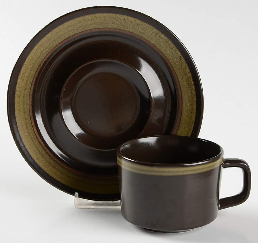 Majorca Flat Cup & Saucer Set by Mikasa-1