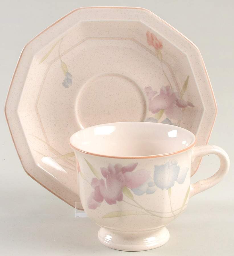 Magic Moods Footed Cup & Saucer Set by Mikasa-1