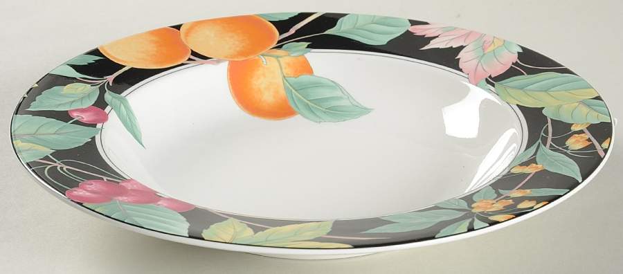 Majestic Meadow Large Rim Soup Bowl by Mikasa-1