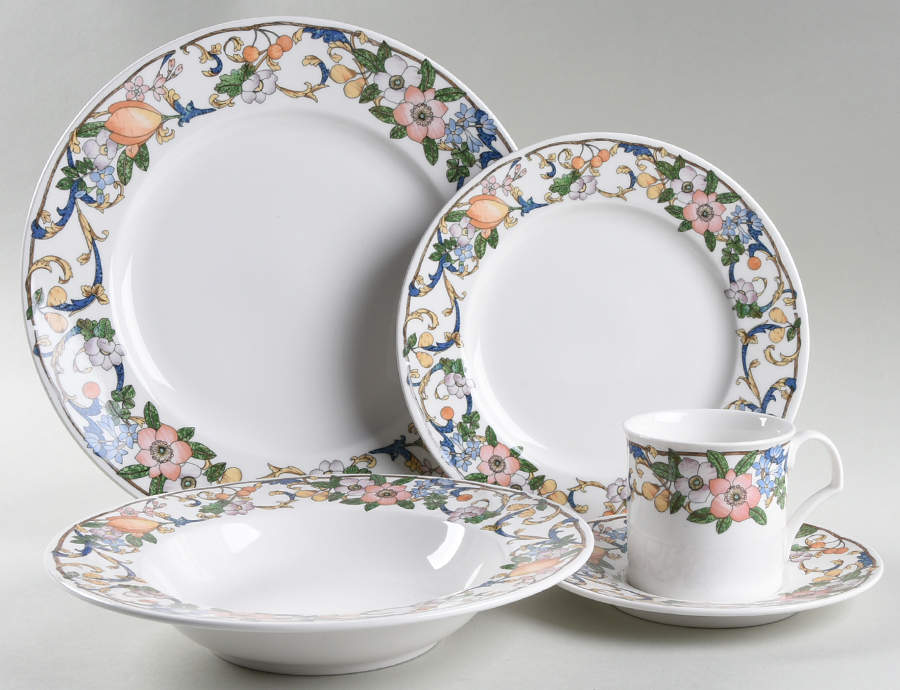 Magical Meadow 5 Piece Place Setting by Mikasa-1