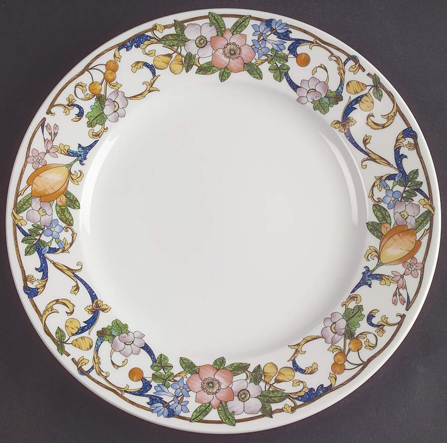 Magical Meadow Salad Plate by Mikasa-1