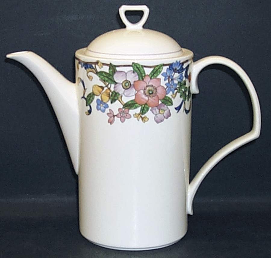 Magical Meadow Coffee Pot & Lid by Mikasa-1