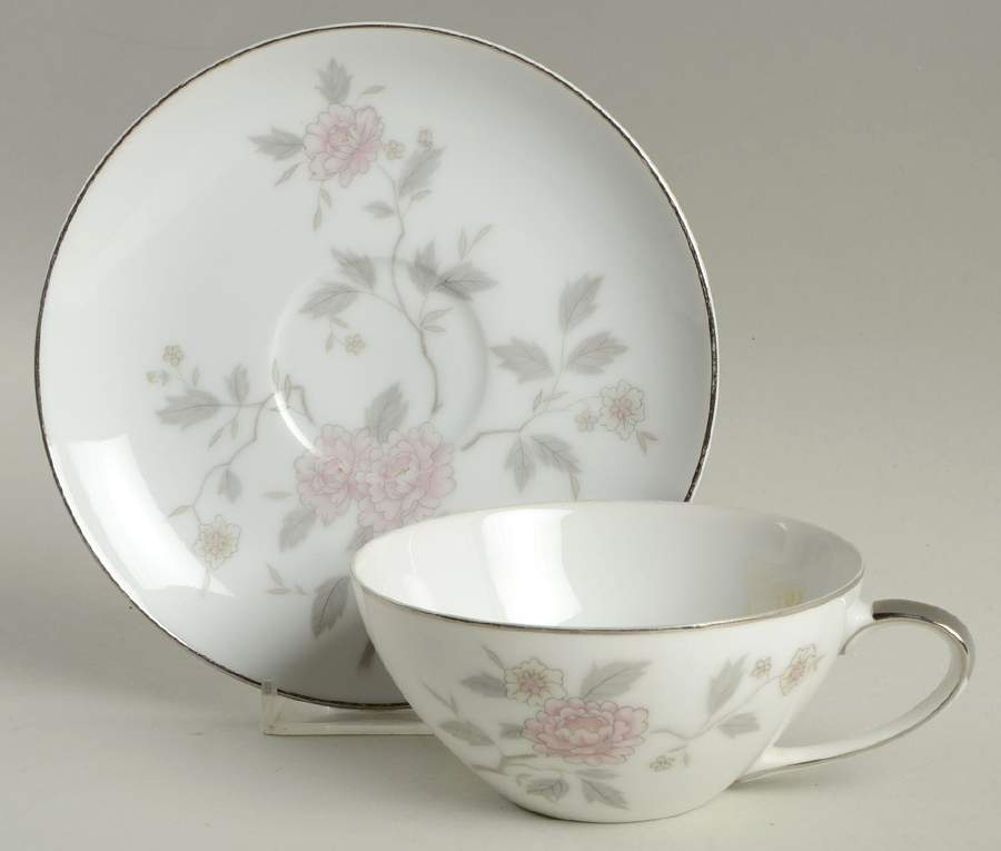 Mandarin Flat Cup & Saucer Set by Mikasa-1