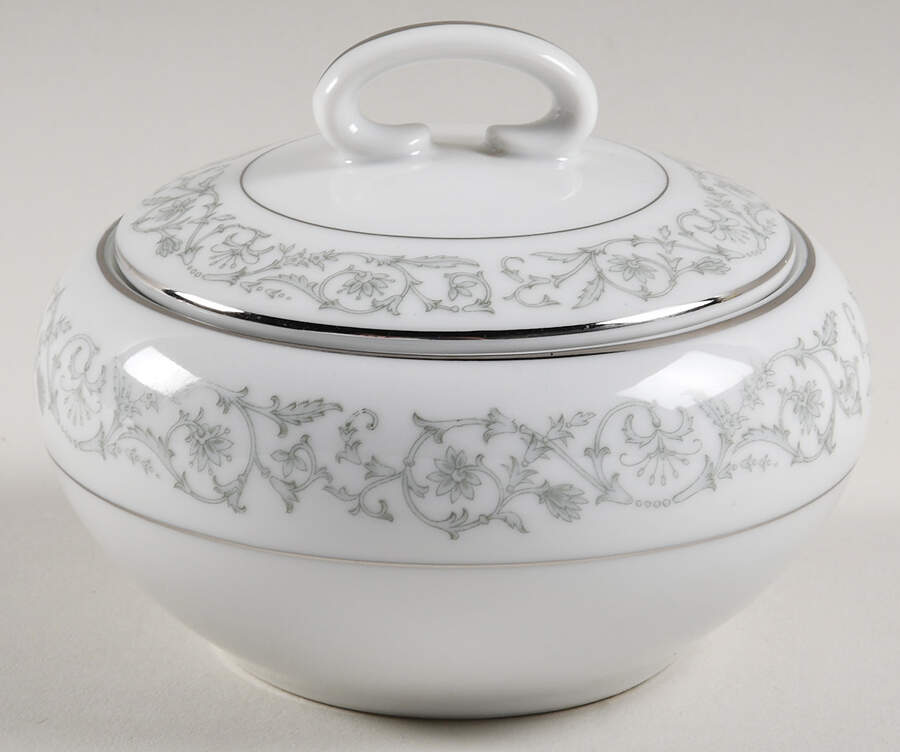 Manor Sugar Bowl & Lid by Mikasa-1
