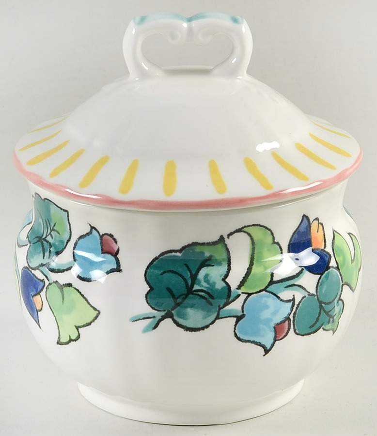 Manorville Sugar Bowl & Lid by Mikasa-1