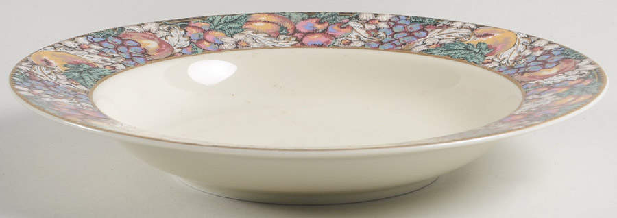 Majestic Orchard Rim Soup Bowl by Mikasa-1