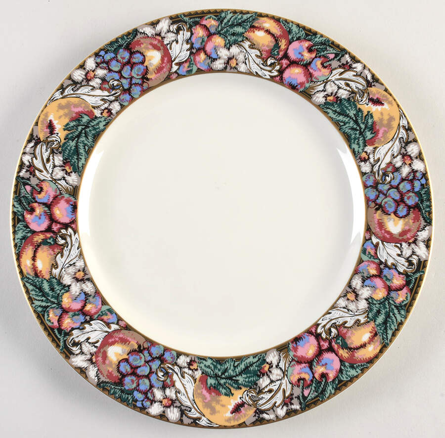 Majestic Orchard 12" Chop Plate (Round Platter) by Mikasa-1