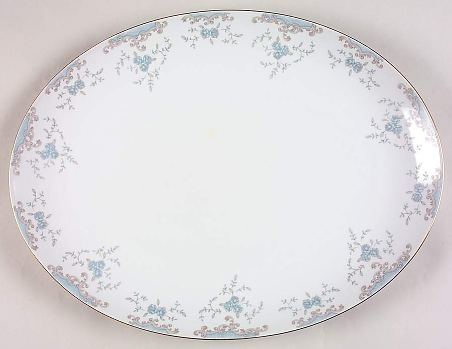 Marcia 16" Oval Serving Platter by Mikasa-1