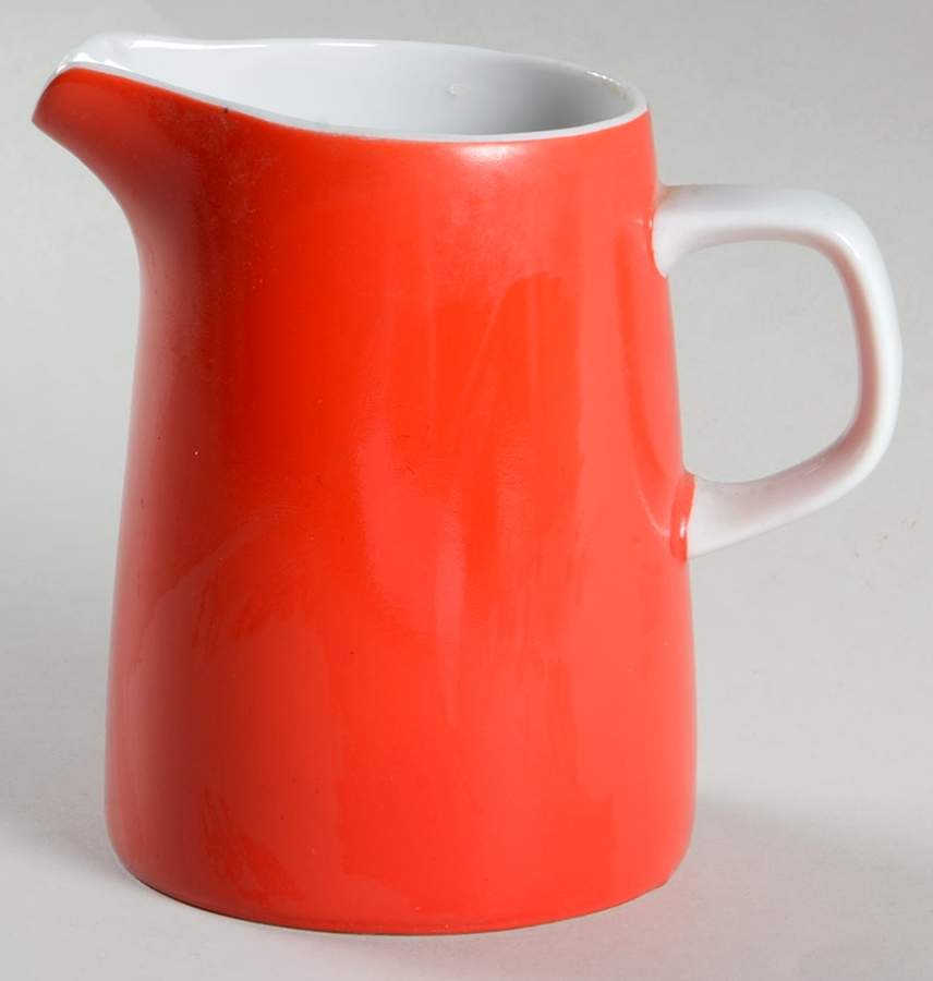 Mandarin Red Creamer by Mikasa-1