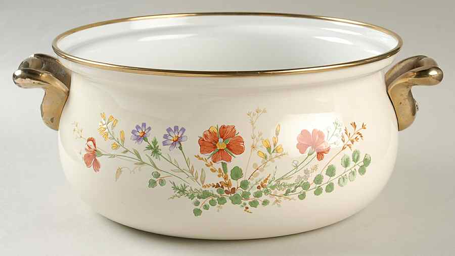 Margaux 4 Quart Metal Casserole No Lid by Mikasa-1