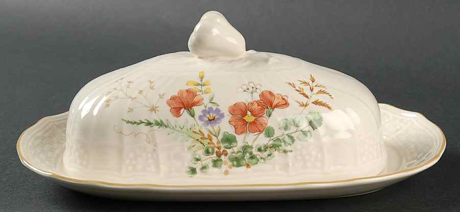 Margaux 1/4 Lb Covered Butter by Mikasa-1