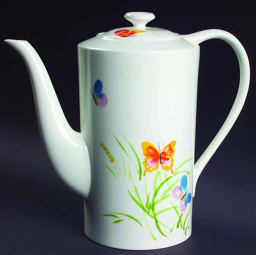 Mariposa Coffee Pot & Lid by Mikasa-1