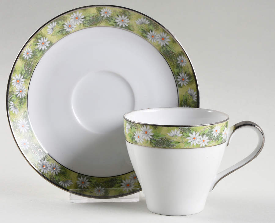 Marianne Flat Cup & Saucer Set by Mikasa-1