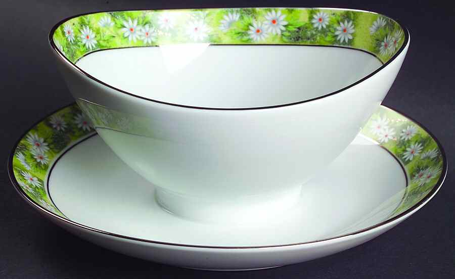 Marianne Gravy Boat with Attached Underplate by Mikasa-1