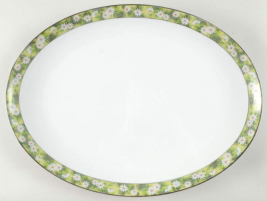 Marianne 16" Oval Serving Platter by Mikasa-1