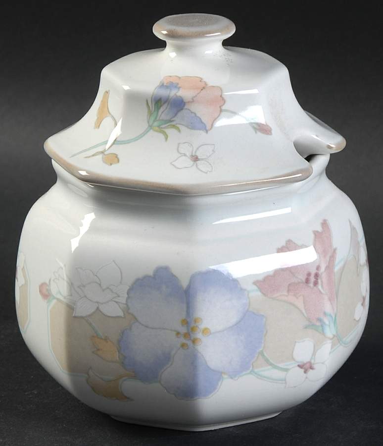 Marika Sugar Bowl & Lid by Mikasa-1