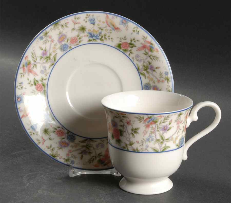 Marlboro Footed Cup & Saucer Set by Mikasa-1