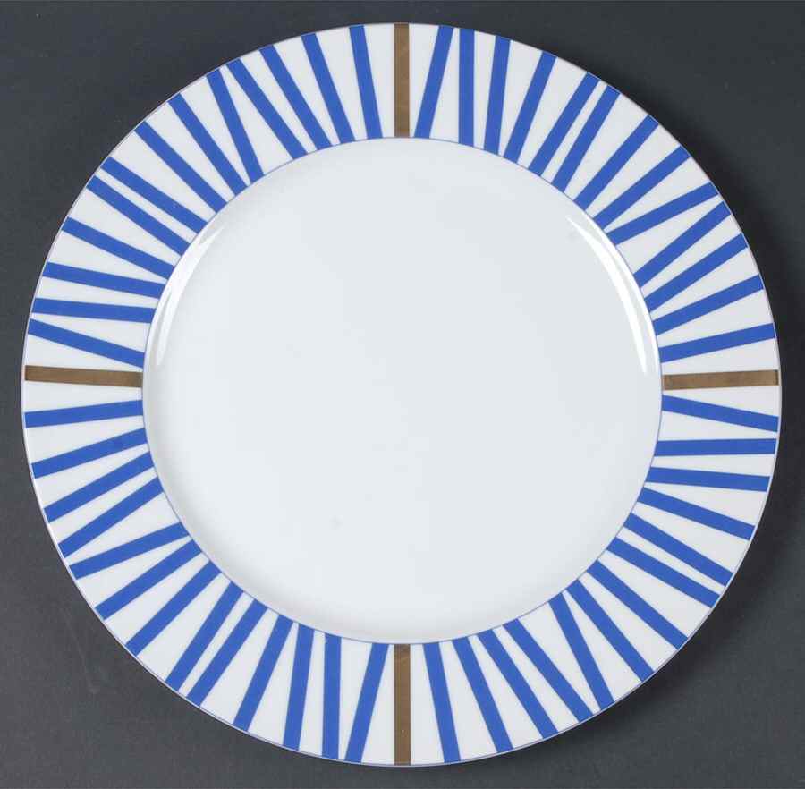 Marquee Blue 12" Chop Plate (Round Platter) by Mikasa-1