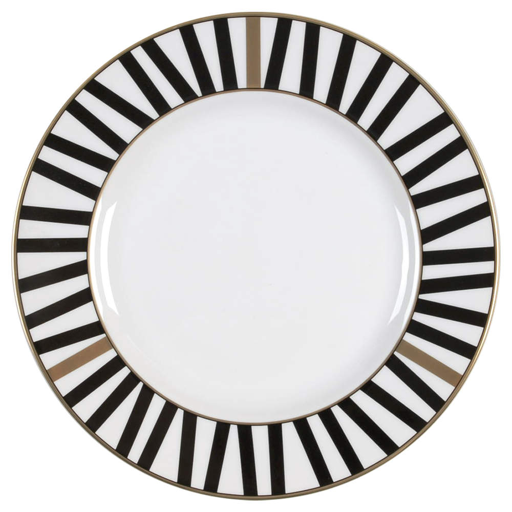 Marquee Black Salad Plate by Mikasa-1