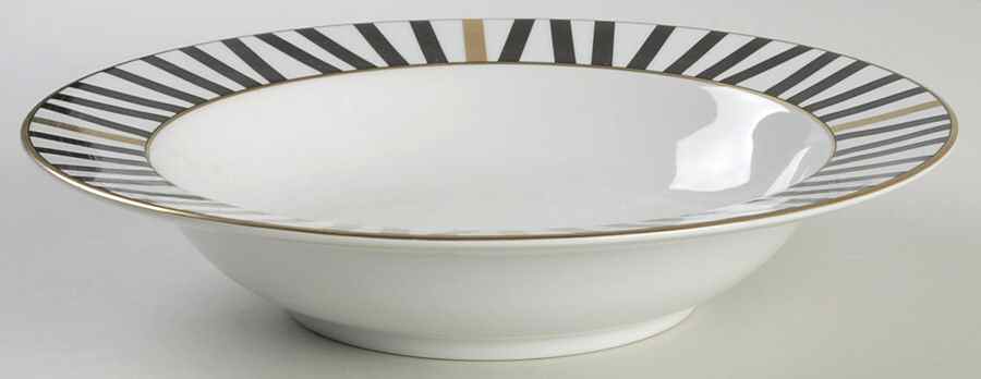 Marquee Black 10" Round Vegetable Bowl by Mikasa-1