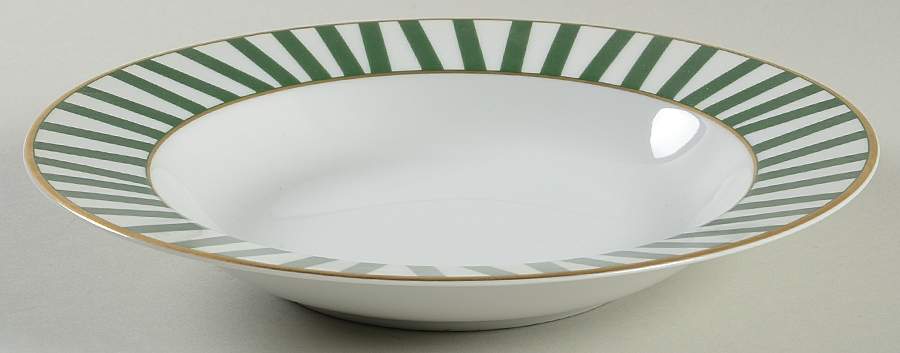 Marquee Jade Rim Soup Bowl by Mikasa-1