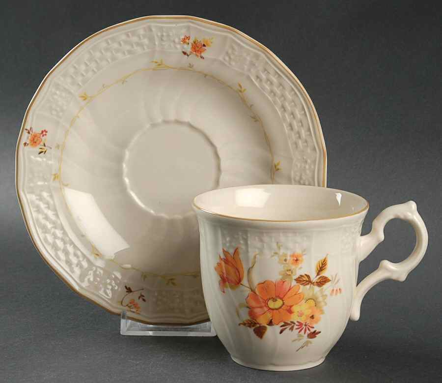 Marseilles Flat Cup & Saucer Set by Mikasa-1
