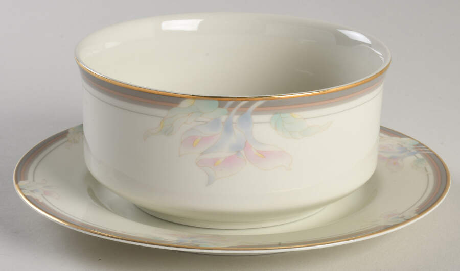 Marsha Gravy Boat & Underplate by Mikasa-1