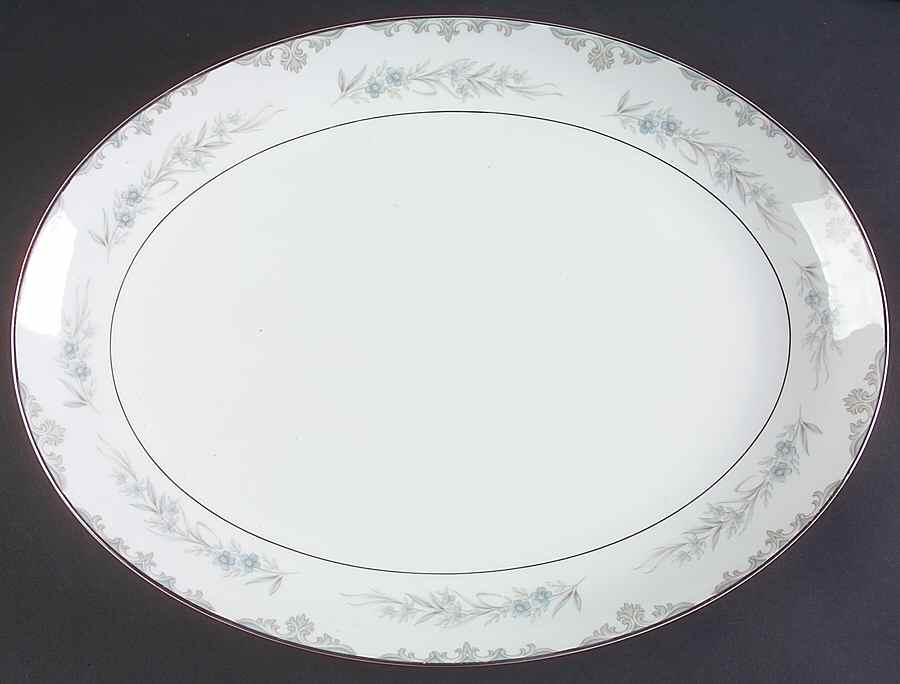 Martha 16" Oval Serving Platter by Mikasa-1