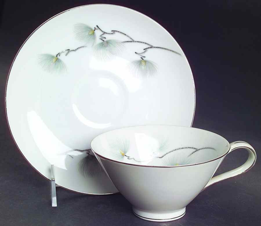 Ma-tsu Footed Cup & Saucer Set by Mikasa-1