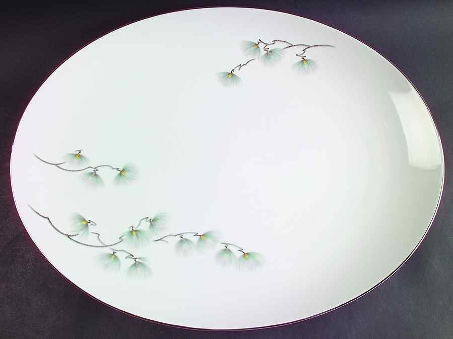 Ma-tsu 16" Oval Serving Platter by Mikasa-1
