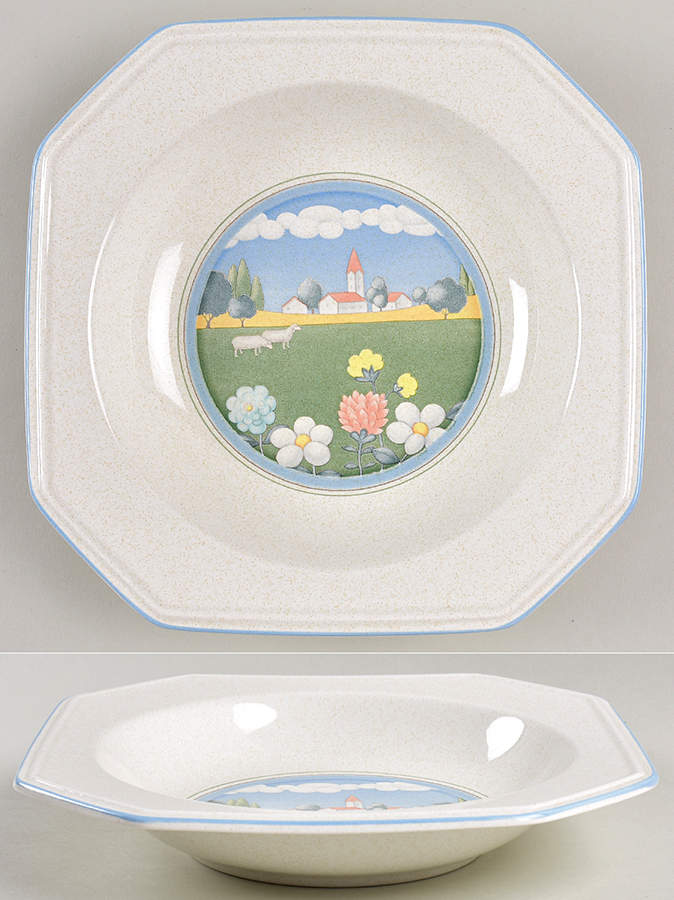 Meadows Rim Soup Bowl by Mikasa-1