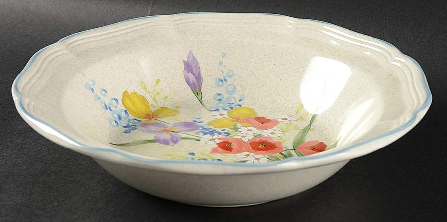 Meadow Breeze 9" Round Vegetable Bowl by Mikasa-1