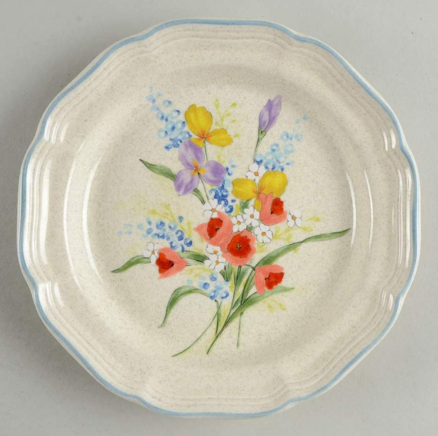 Meadow Breeze Salad Plate by Mikasa-1