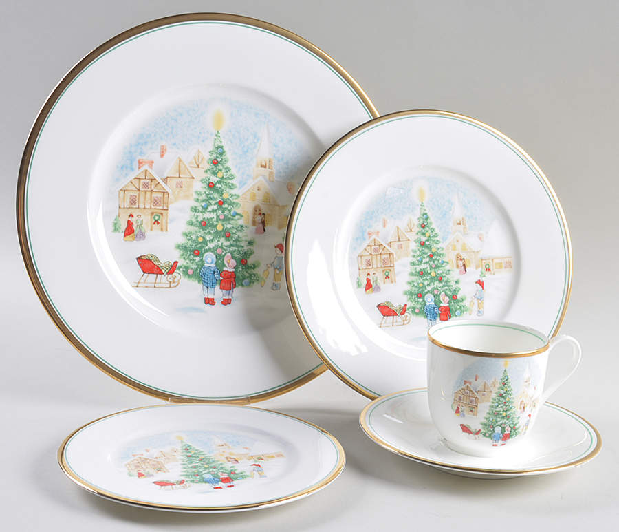 Merry Christmas 5 Piece Place Setting by Mikasa-1