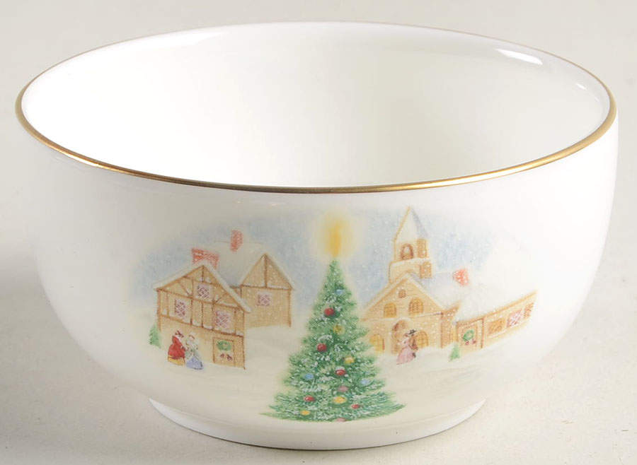 Merry Christmas Sugar Bowl No Lid by Mikasa-1