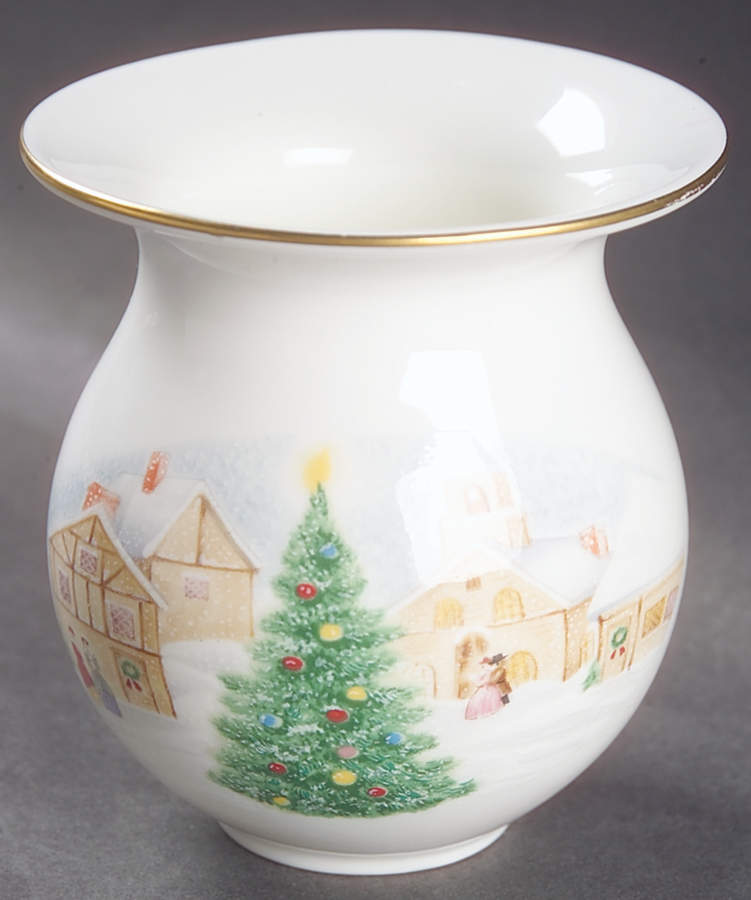 Merry Christmas 3" Vase by Mikasa-1