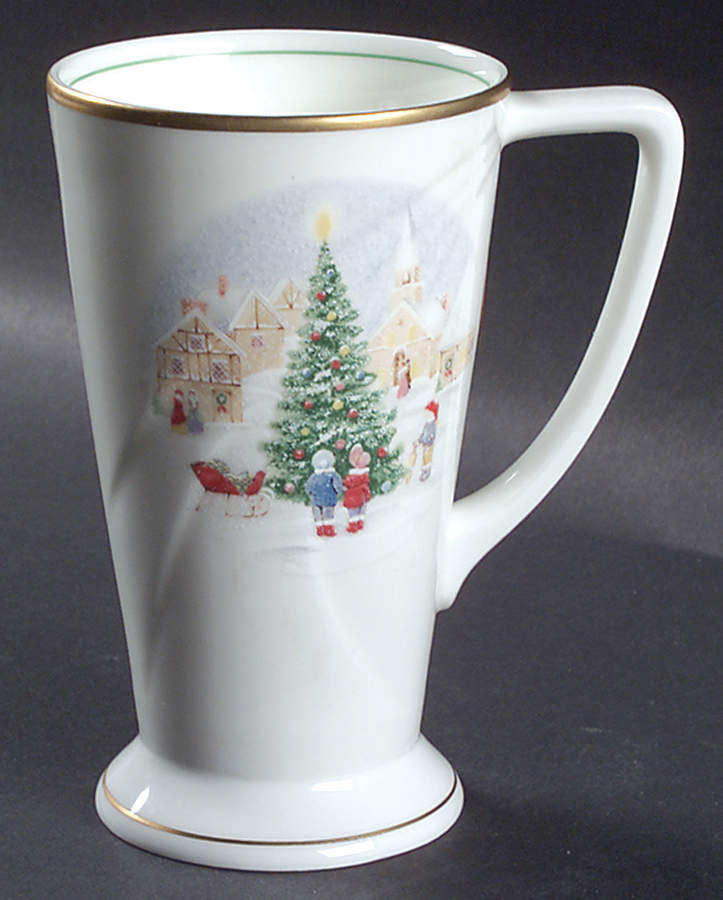 Merry Christmas Cappuccino Mug by Mikasa-1