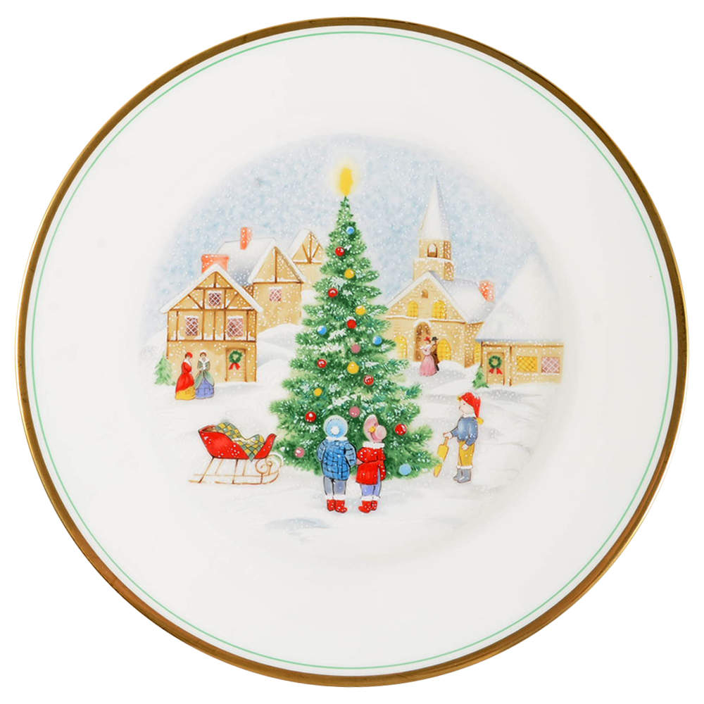 Merry Christmas Dinner Plate by Mikasa-1
