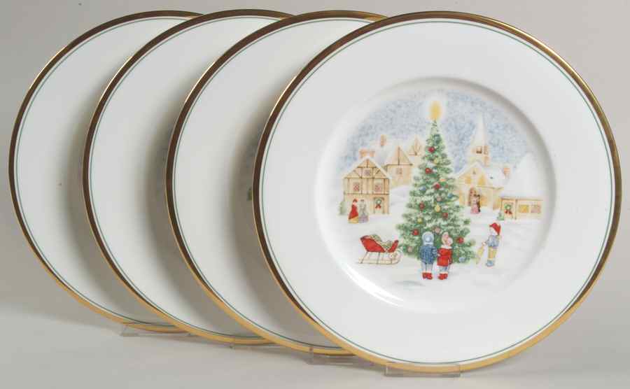 Merry Christmas Dinner Plate - Set of 4 by Mikasa-1