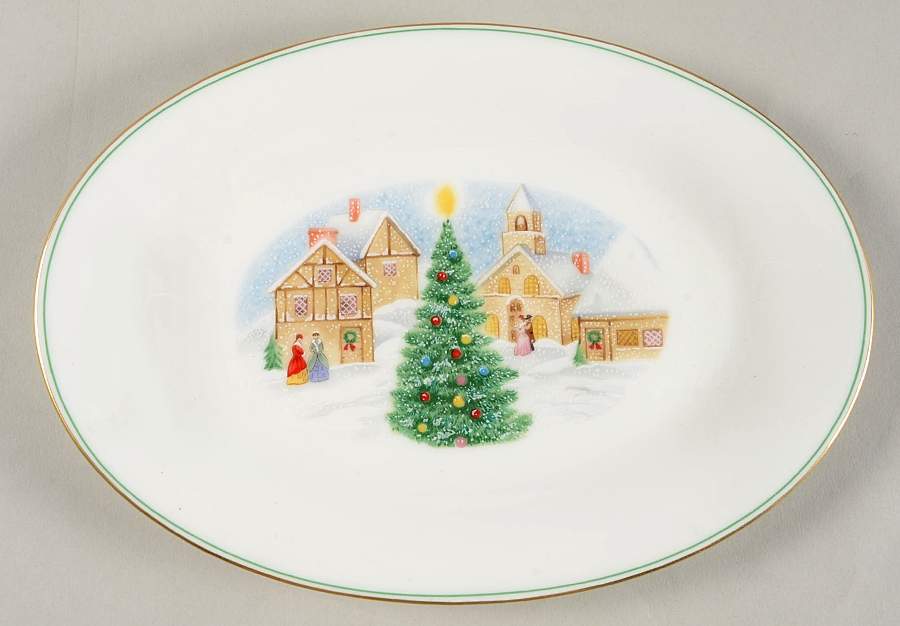Merry Christmas Butter Tray by Mikasa-1
